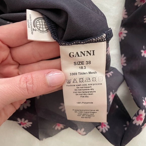 Ganni Mesh Turtleneck - Picture 2 of 4